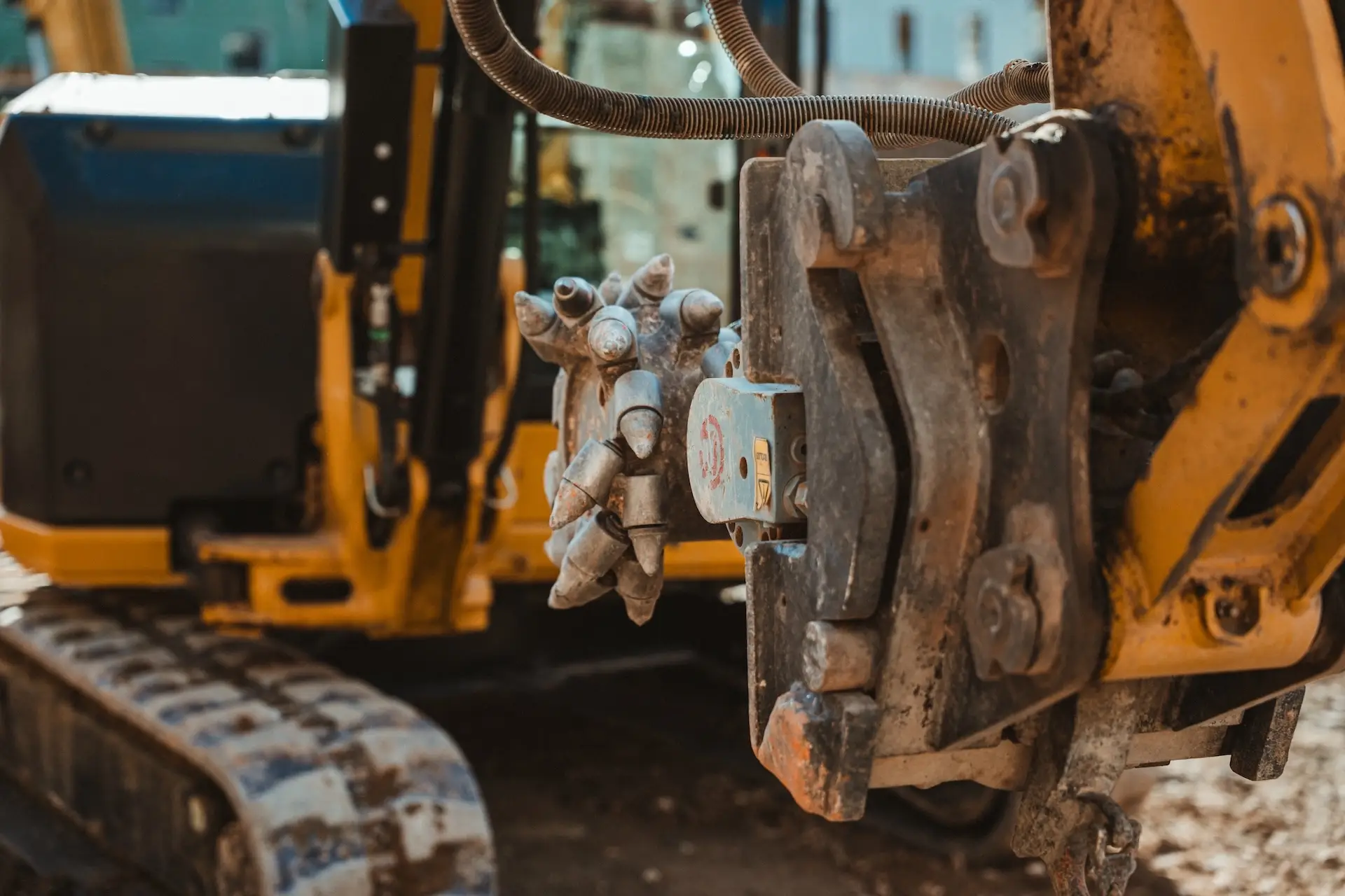 Spezialfräse für den Betonrückbau
